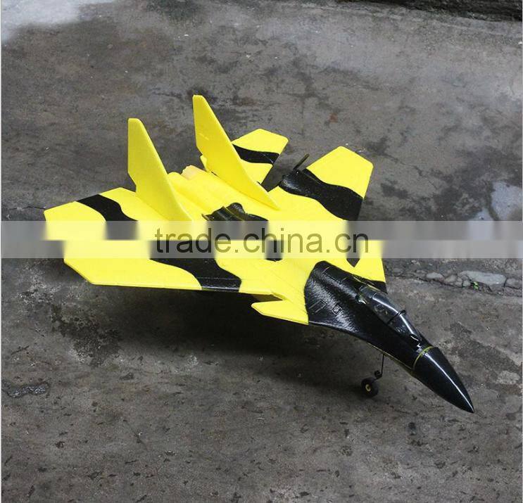 SU27/QJ15 Model Airplane, 2.4G Radio Control Toy Fighter, RC Stunt Flying Aircraft With LED Flashing Tape