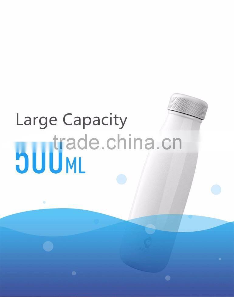 New Smart Water Vacuum Bottle with Reminder, Mobile APP Control Intelligent Outdoor Sport Water Cup For Wholesale