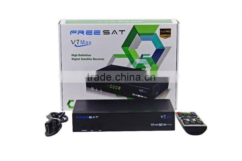 Freesat V7 Mini DVB-S/S2 1080P Full HD Satellite Receiver Encrypted Decoder Support Powervu USB Wifi Cccam For Middle East