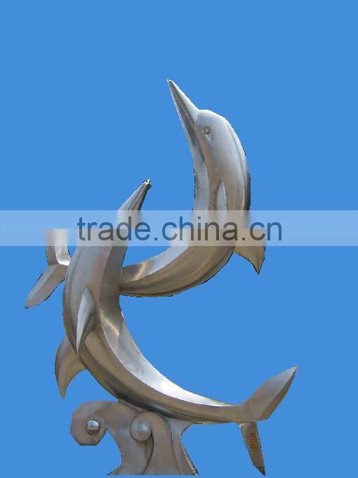 big size customized stainless steel sculpture