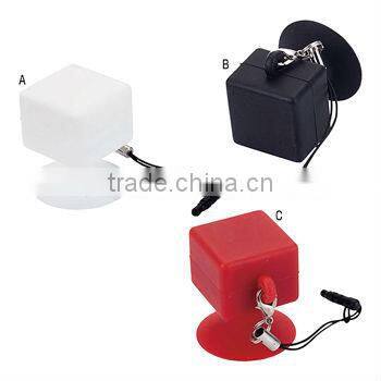 2013 hot selling lovely square head silicone phone holder for gifts