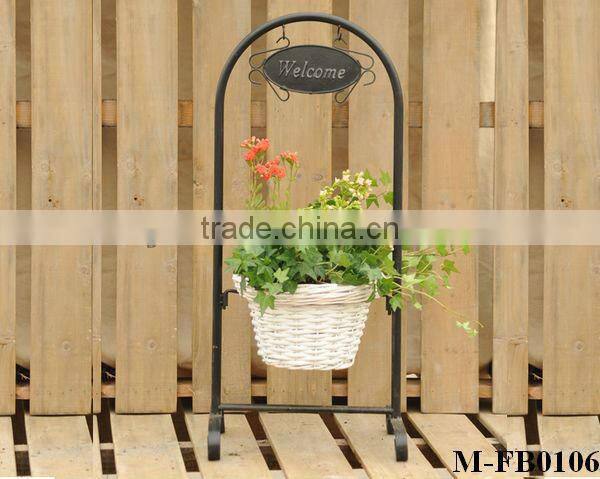 Home decorate bowl shape wicker vase & flower basket