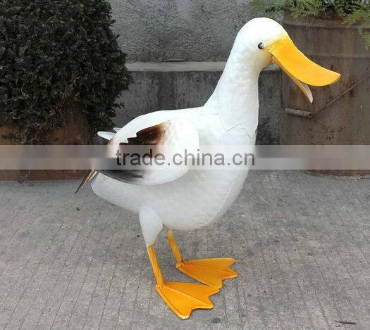 Animal ornaments metal duck