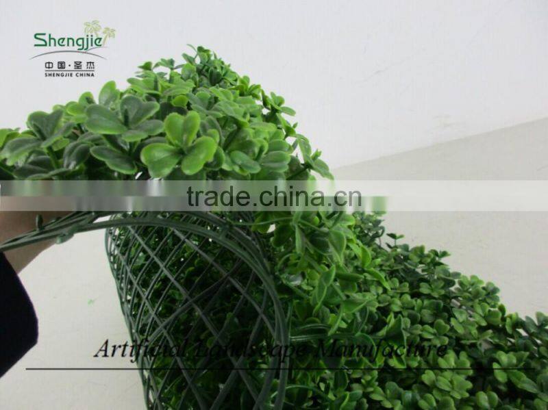 artificial boxwood carpet ,green wall hedge decoration