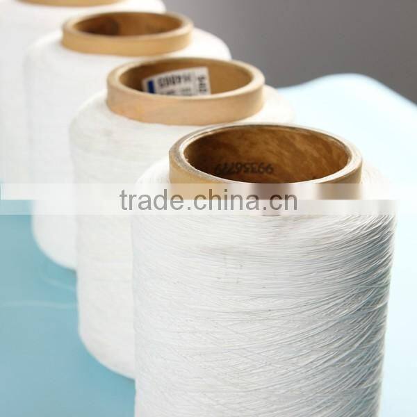 Wholesale 840D spandex yarn raw white first quality for covering yarn