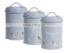 2015 Promotional Gifts/Rectangle Small Gardening Decoration/Set of 4 Metal Flower Pot/Flower Planter