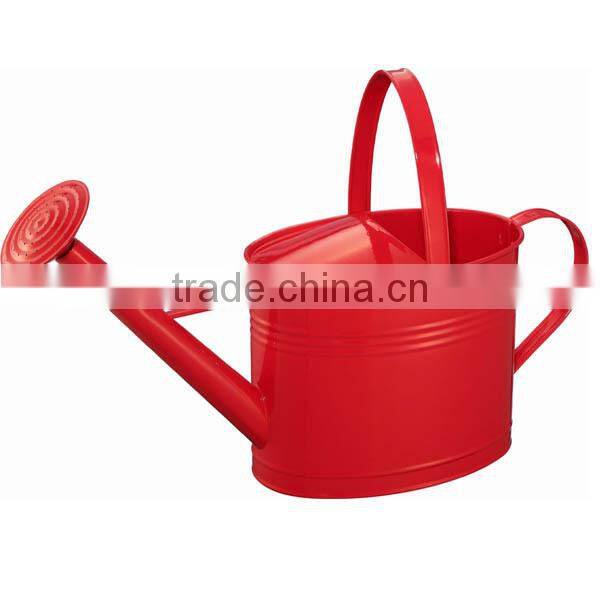 2016 hot selling decorative watering can, teapot watering can, antique rustic metal flower pot