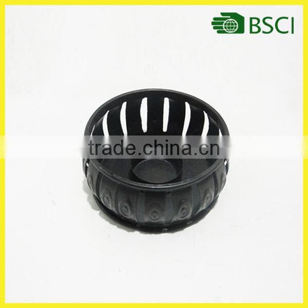 YS15218 metal craft hydroponic flower pot for garden decoration