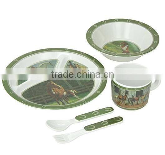 Factory wholesale melamine dinner set,melamine plate and bowl