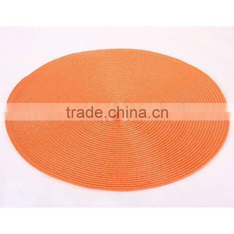 colorful placemats/round pp placemats/tablemats