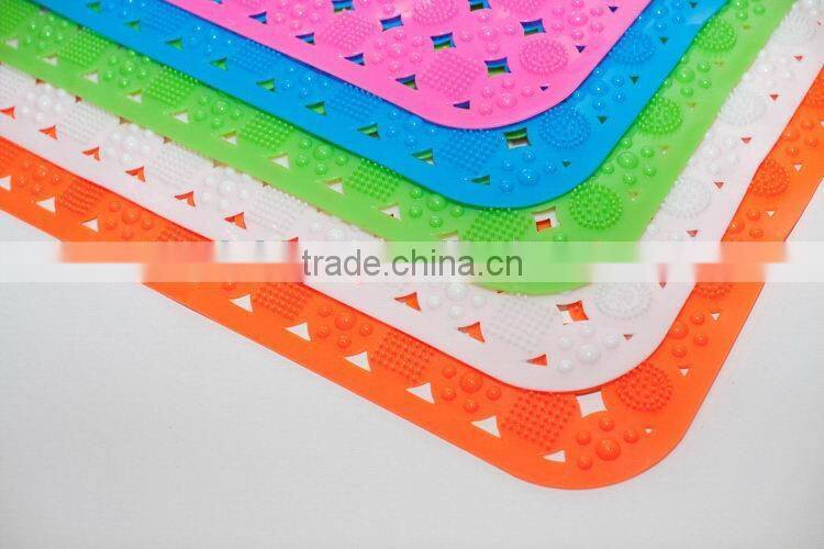 Durable crazy selling shower doors pvc bath mat