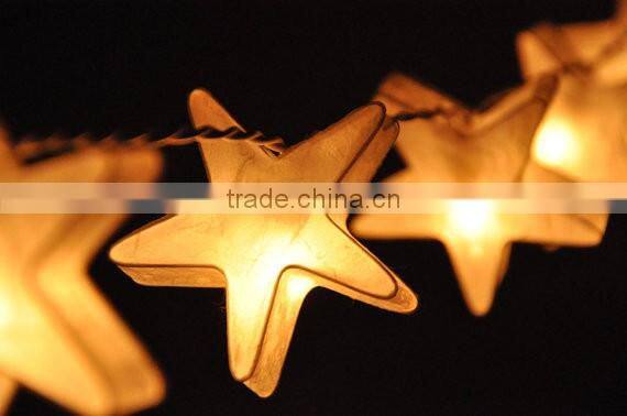 20 Handmade Star Lantern Battery Led Lights Decorative Hanging Lights