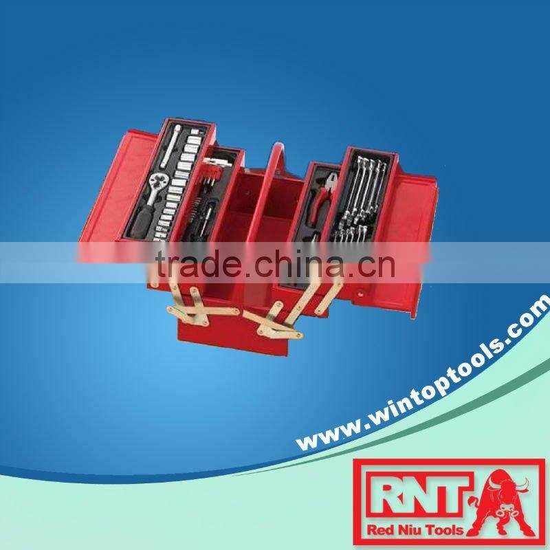 186pcs Aluminum box hand tool set