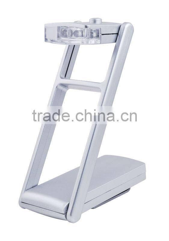 3 led foldable book light