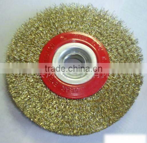 wire brush/wheel brush/shank crimped wire brush