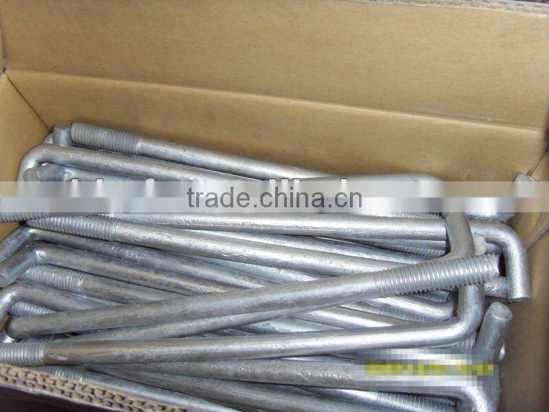Anchor bolt,high tensile foundation bolt china supplier on hot sale
