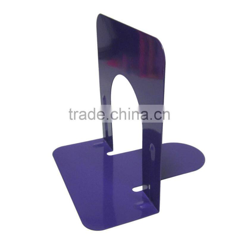 High quality colored simple design 5"metal desktop book stand