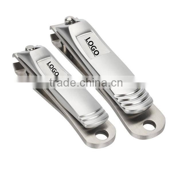 Ivon 2 Piece Nail Clipper Set Shapest Stainless Stell - Fingernail + Toenail Gifts for Women Men