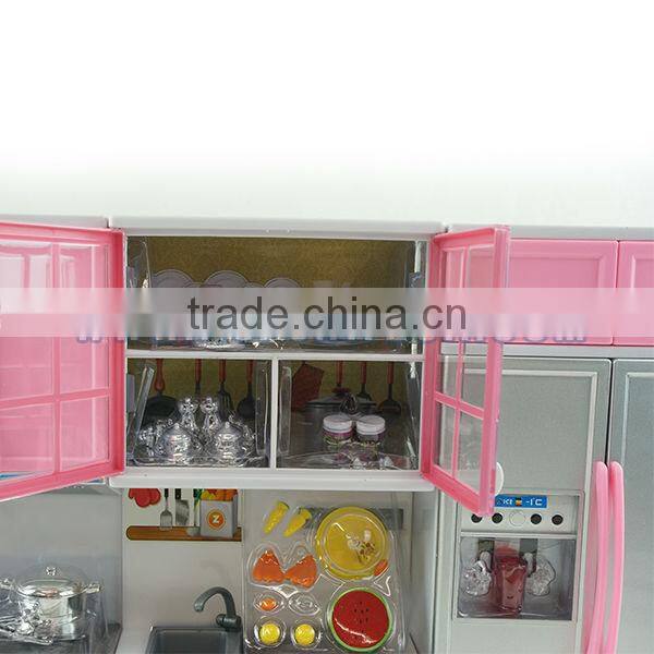 2014 play toy models set Intelligent kitchen toy kitchen set
