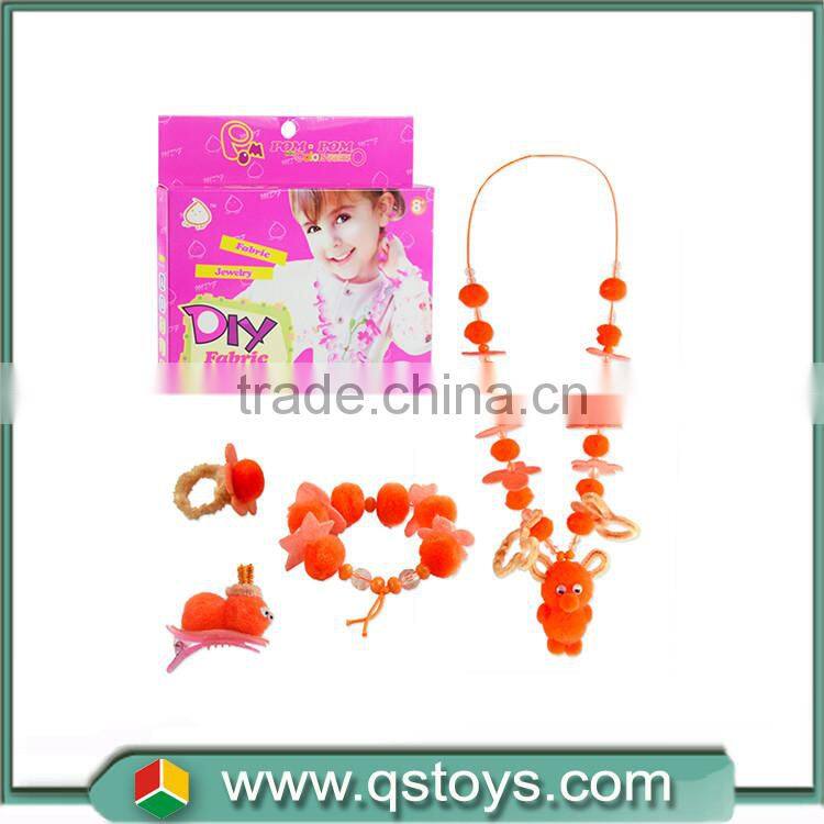 New design beauty set fabric pretend toy for girls