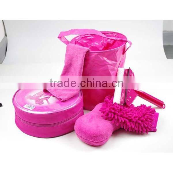 S07.012 colorful microfiber cleaning car kit/car cleaning products/Car Wash Products cleaning set