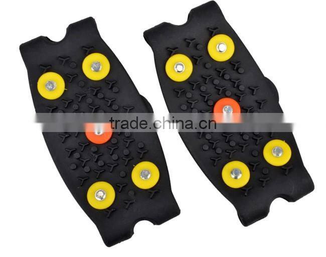 small convenient ice spikes Anti-slip silicone rubber crampons