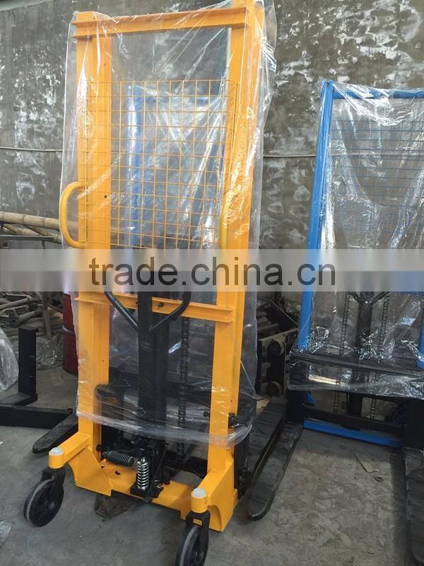 1 ton 2 ton capacity load manual stacker, hand pallet stacker