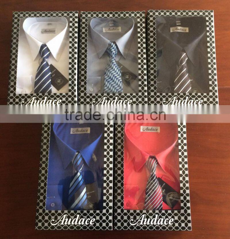 Top quality latest shirts design men white shirts formal shirts for wholesale