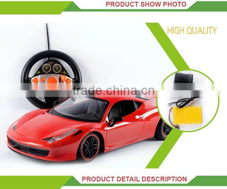 1:8 4CH Gravity sensing steering wheel remote control RC car toys
