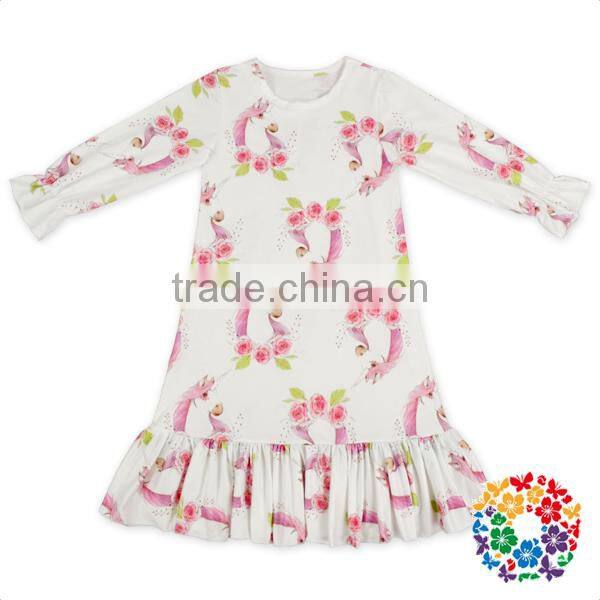 Fire Balloon Styles Long One Piece Shirt Dress Girl Daily Wear Dress Birthday Dress 1 Year Old Girl
