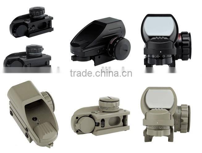 Erains TAC Optics Tactical Reflex Sight with 4 variable red dot reticles scope with both 21mm or 11mm Dovetail Base