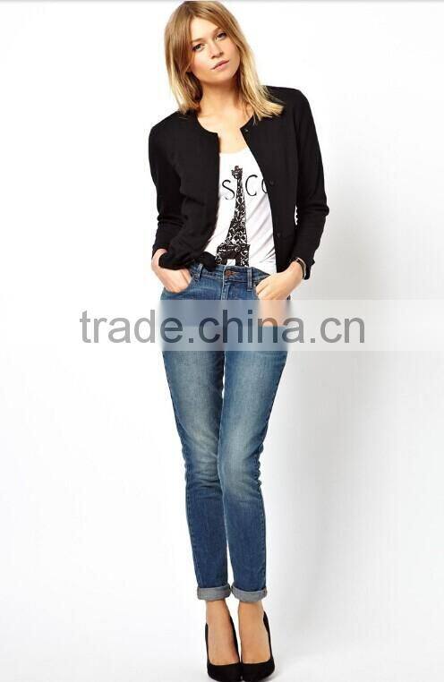 2017 Latest Long Sleeve Short office business jacket