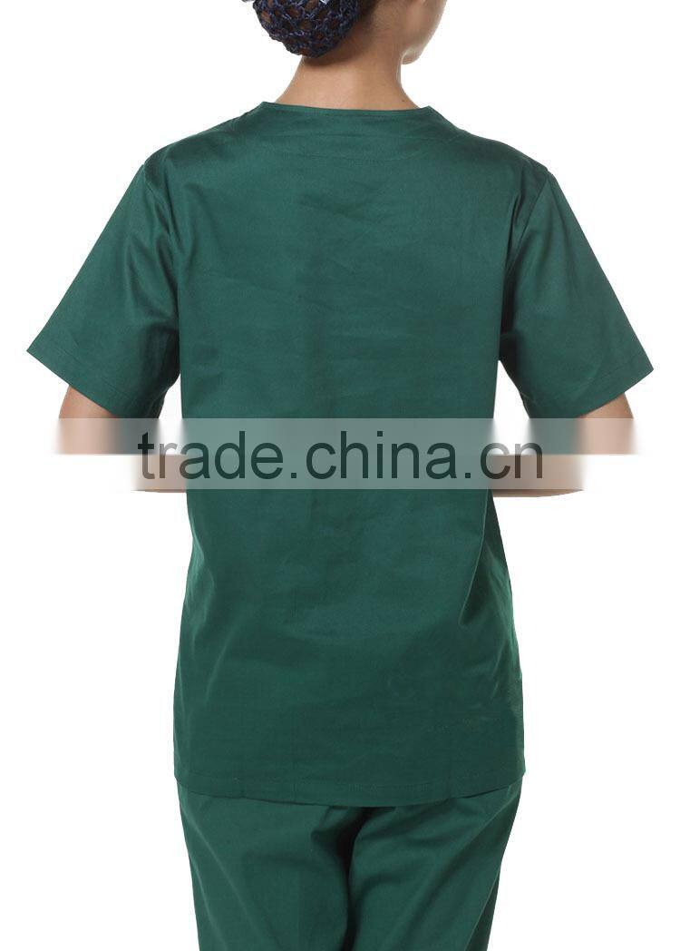 Slim Fit Unisex Medical Uniform Scrubs,Cotton Hospital Scrubs with custom logo