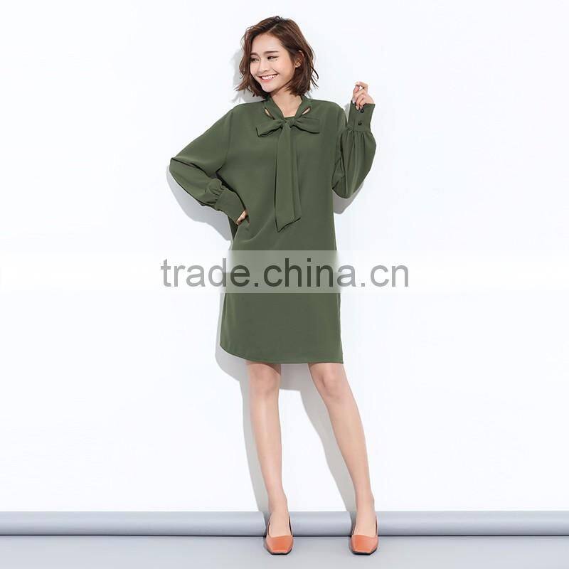 2017 new design ladies red chiffon long dress for women