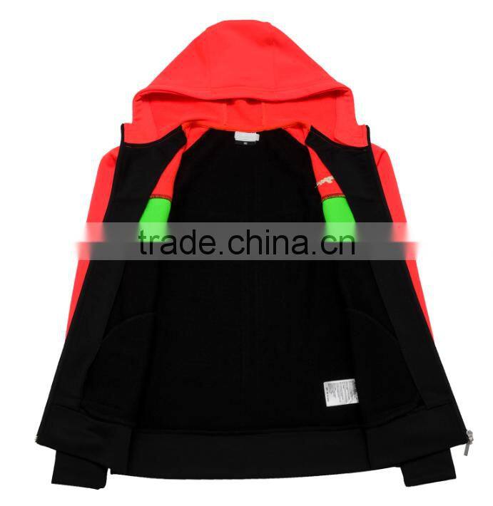 Factory OEM 100% Polyester French Terry Womens Hoodies