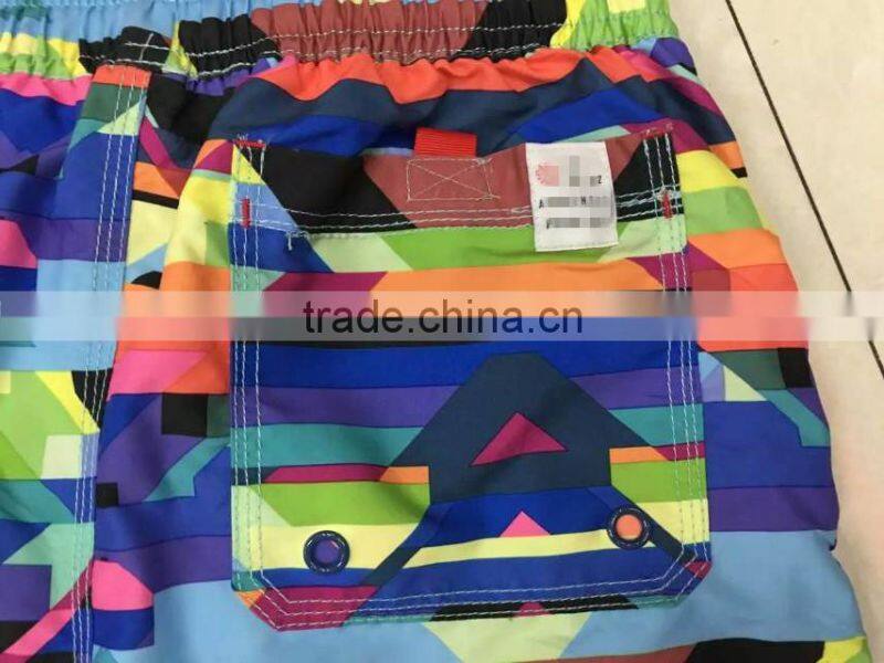 Garment stock lot kid's fashion comfortable bermuda sport shorts