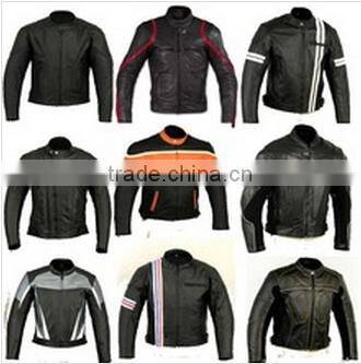 Mens Leather Motorbike Jacket