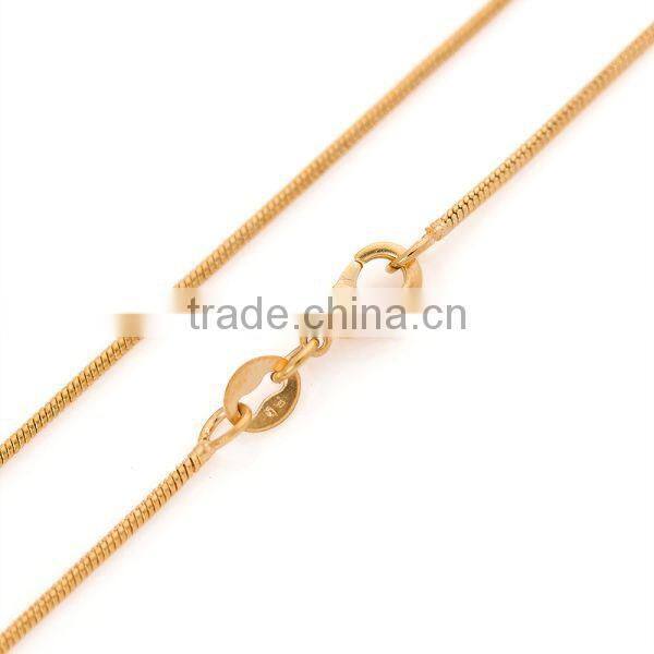 Beautiful cheap fashion silver link chain necklace