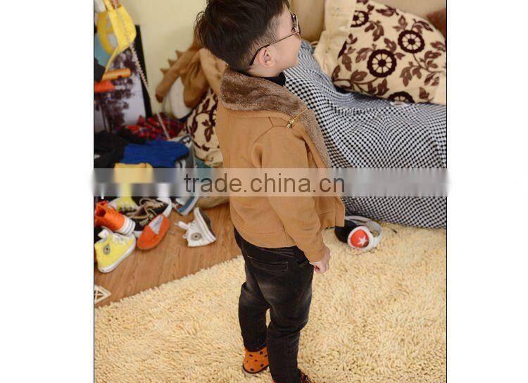 New Fashion Boys Purple Wool coats Winter coats