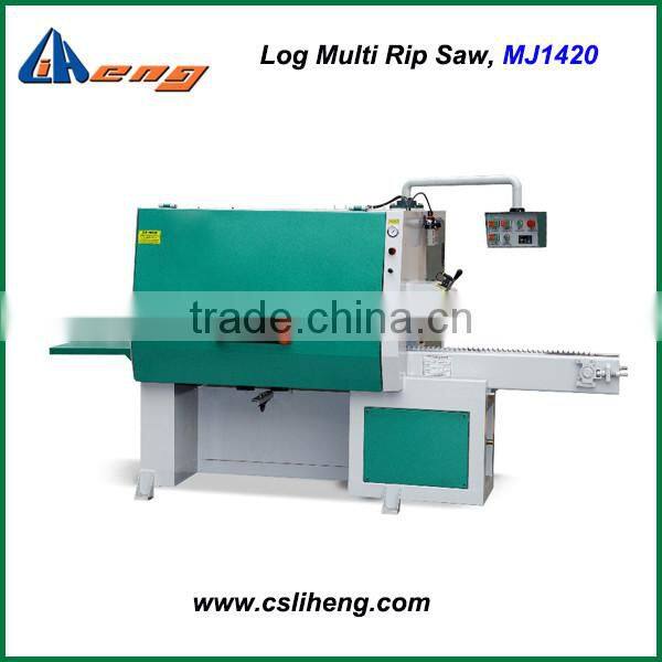 MJ1420, Round log multi rip saw for sales