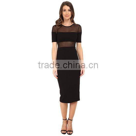 simple long dress black lace dress patterns party dress for fat women