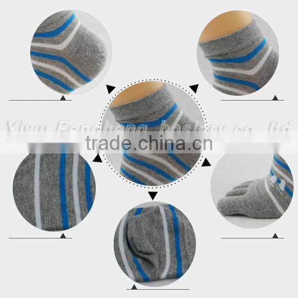 Ms combed cotton five toe socks