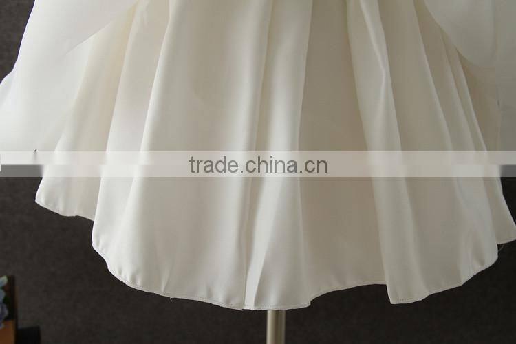 New White girls Lovely wear cheap wholesale children frocks design girls flower party dresses Fluffy baby first Communion dress