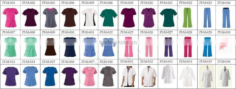 Jonathan unisex's 38 inch notched collar lab coat