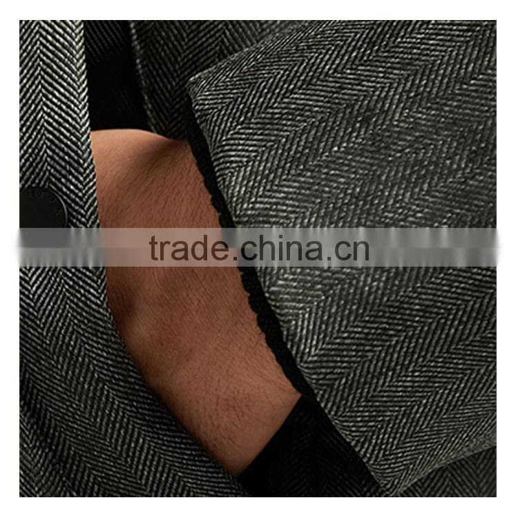 Good Quality Man Warm Stand Collar Padded Quilting Hoody Jacket In China