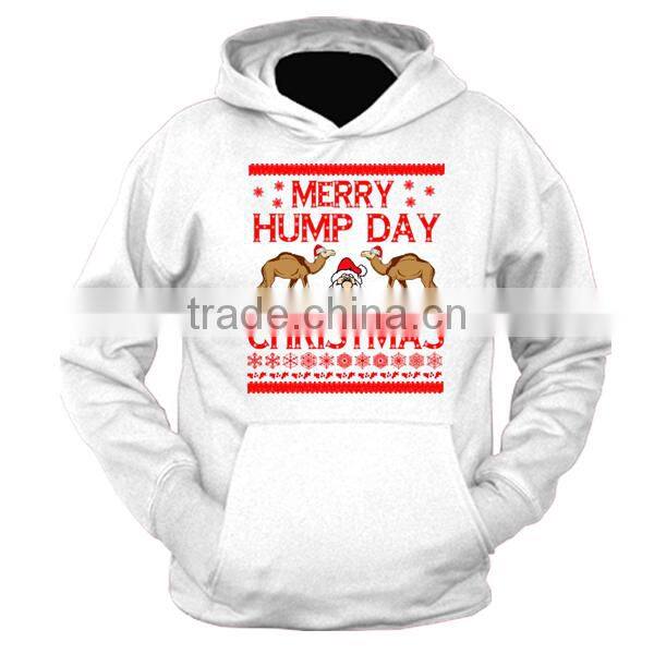 Christmas logo printed sweatshirt hoodies for men and women