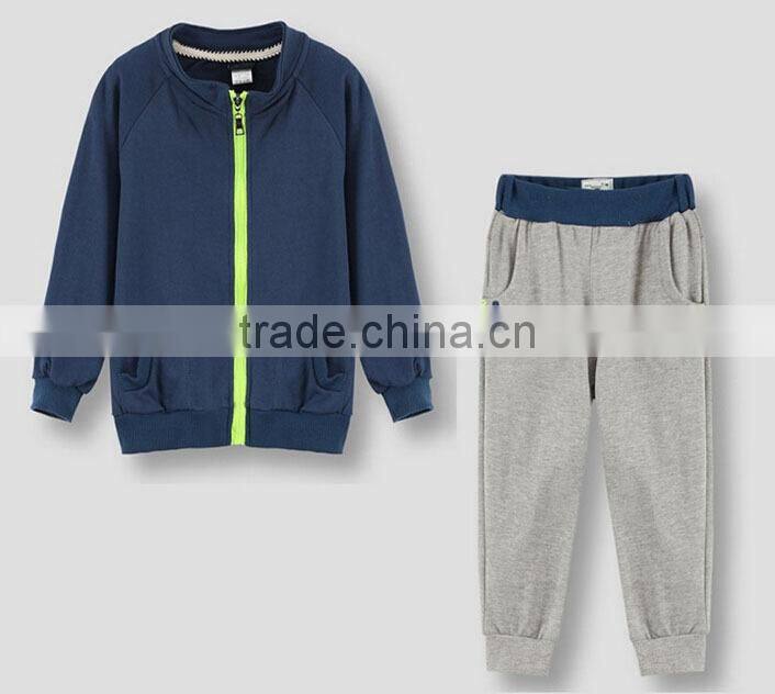 new arrival 2016 kids boys tracksuit sweat suit