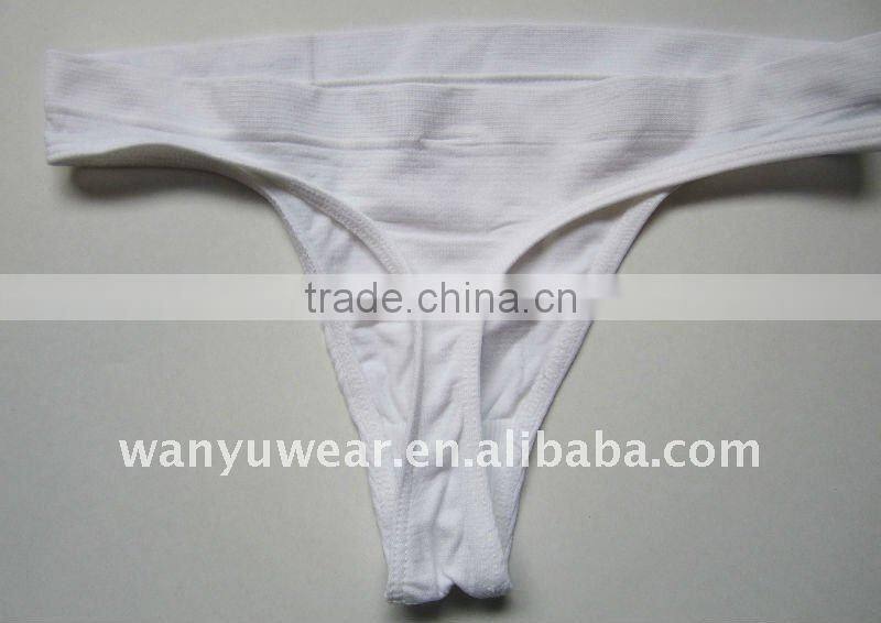 Hot sexy image women seamless T-string panty