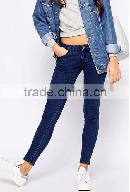 Runwaylover Elastic Fashion Blue Denim Jeans Women Top Quality Wholesale