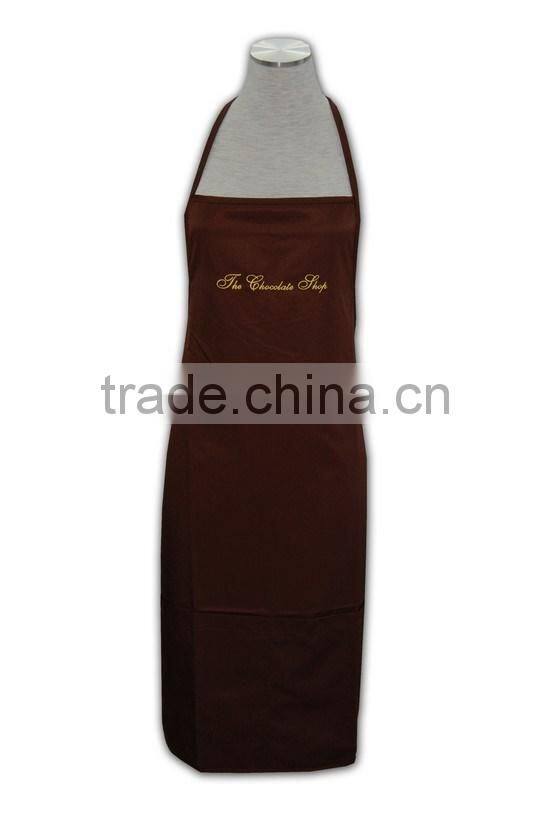 2015 design wholesale promotional solid color disposable kitchen apron